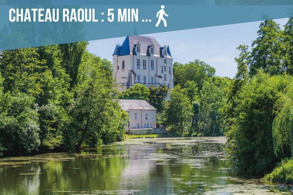 A Hauteur De Toits • Le Spacieux En Coeur De Ville Châteauroux 외부 사진
